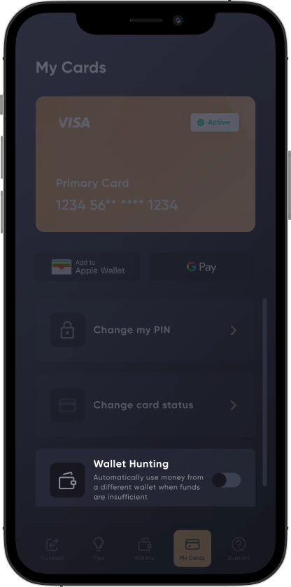 Automatic wallet selection